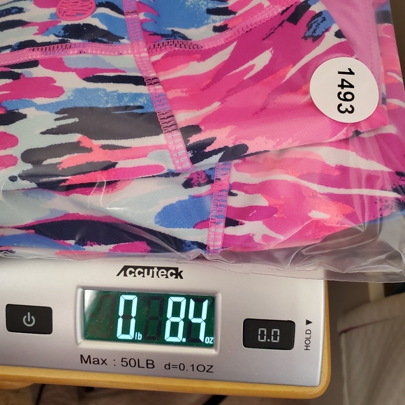 Lilly Pulitzer Caille Xsmall Legging Free Spirit Pink Criss Cross Banding‎ XS - Picture 15 of 16